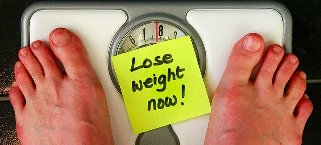 You forget to weigh yourself